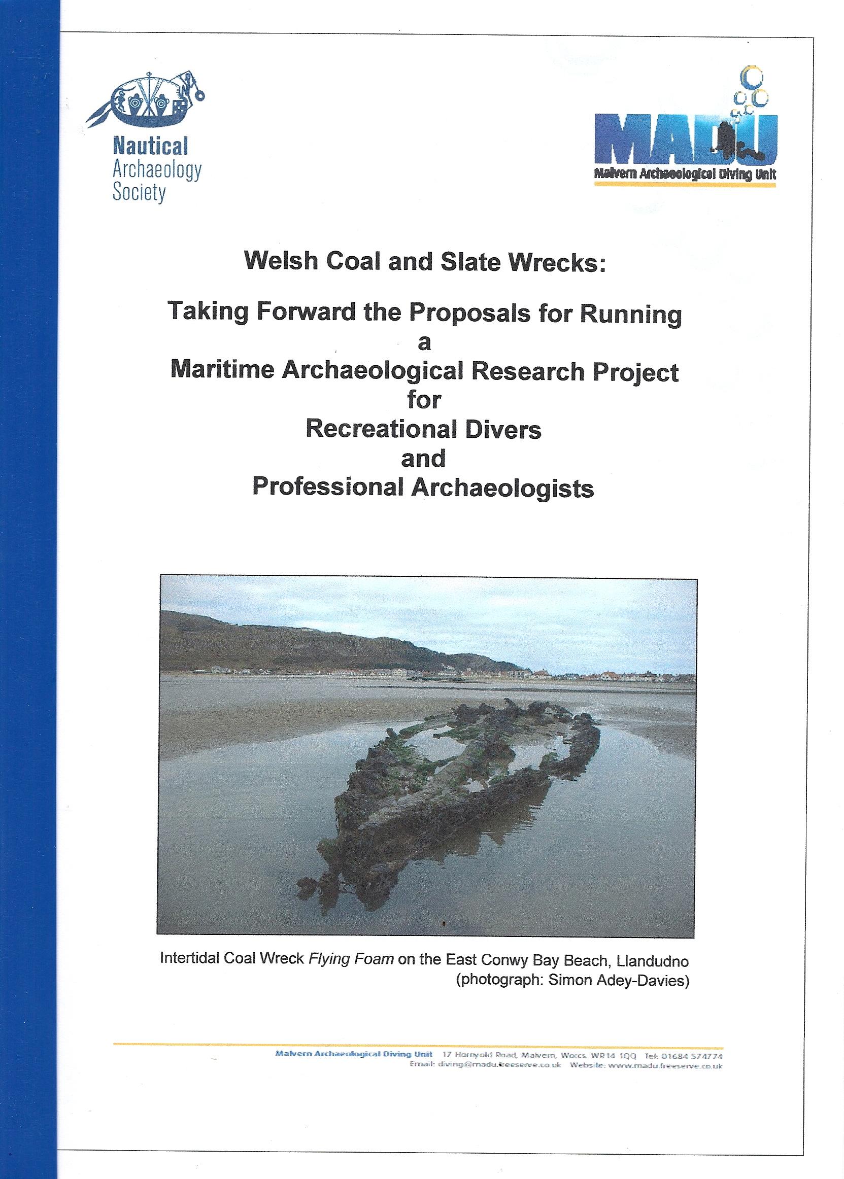 Report - Coal & Slate Wreck Project - 2011